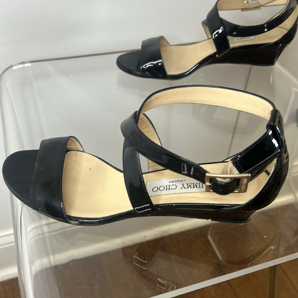 Jimmy Choo Low Wedge Sandal - Picture 8 of 11